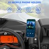 West-xingzhe X3 Phone Mount Aluminum Dashboard 360° Adjustable Cell Phone