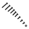 Hilitand Hex Socket Button Bolts Hex Nut Kit M3 x