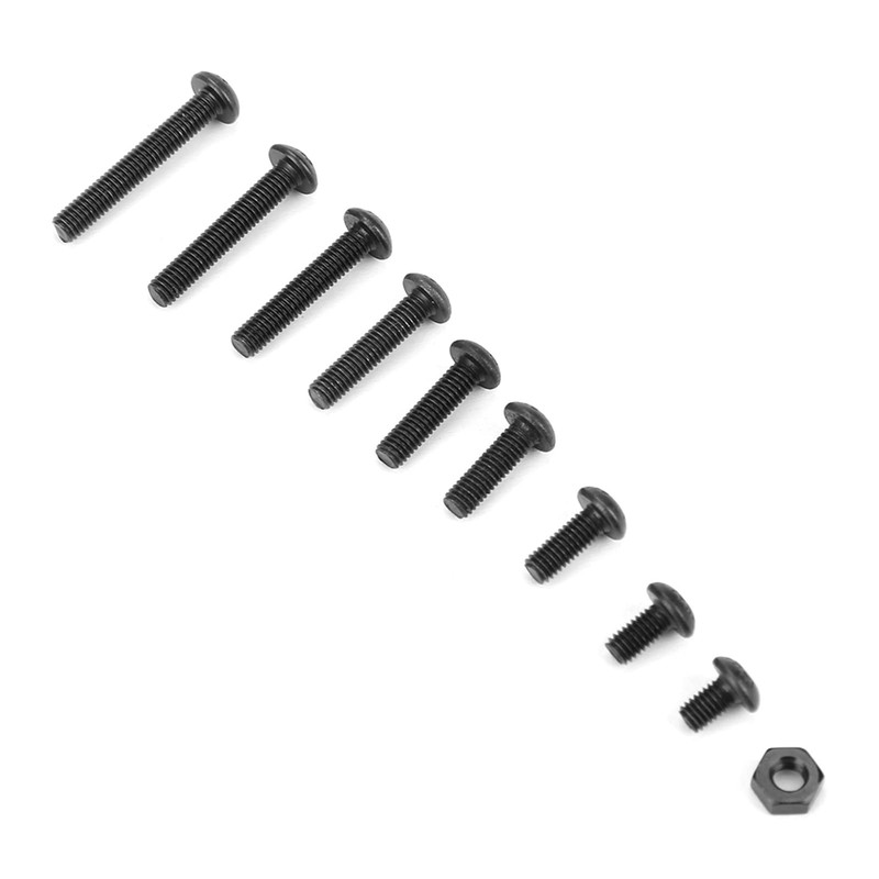 Hilitand Hex Socket Button Bolts Hex Nut Kit M3 x