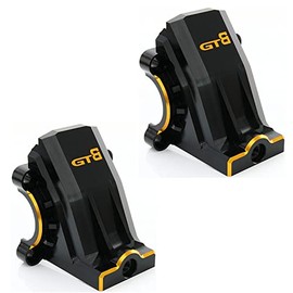 GTB Metal Aluminum Front/Rear Universal Gearbox Cover fit Xmaxx (2pcs/Set)