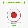 PATIKIL Microfiber Bullseye Targets 2cm, 7Pcs Competition Game Target Shooting