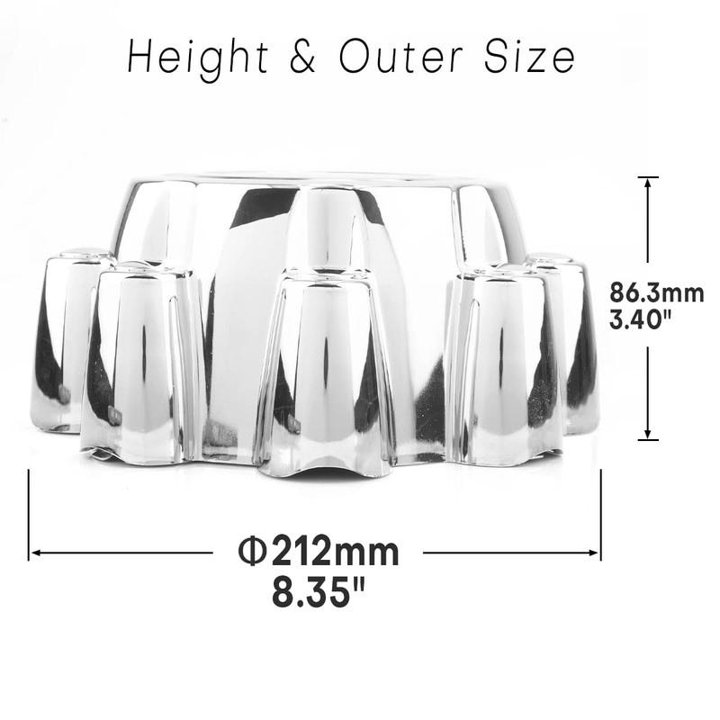 213mm 8.39" Wheel Center Cap For Ford F250 Super Duty