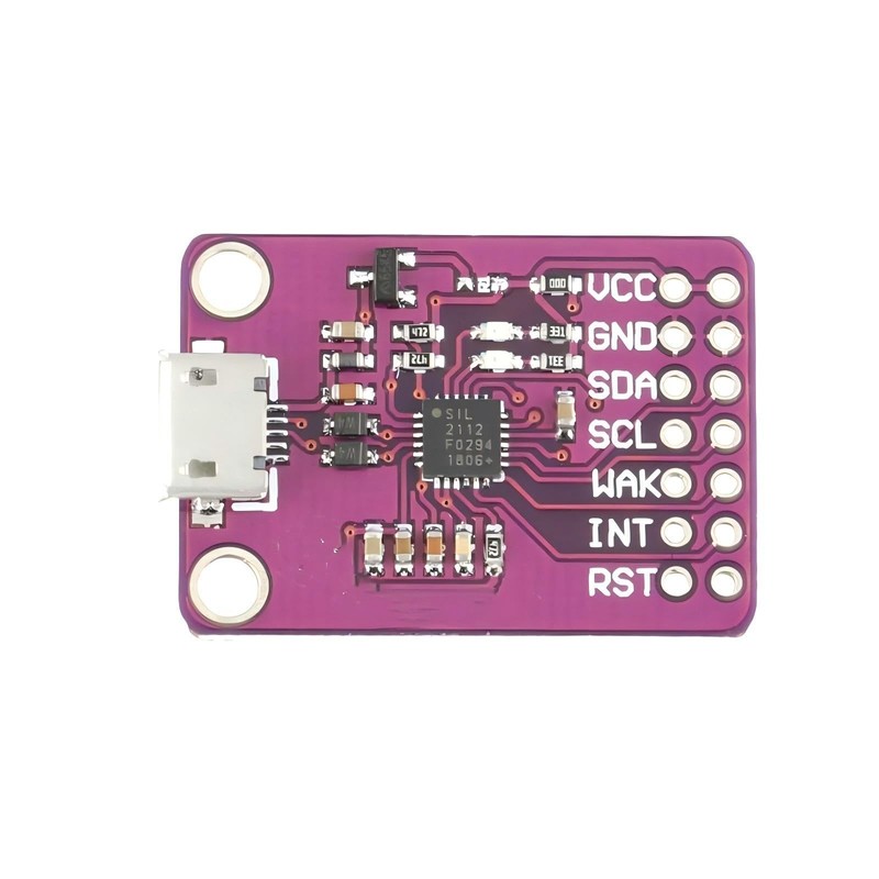MTDELE CP2112 Debug Board USB to SMBus I2C Communication Module