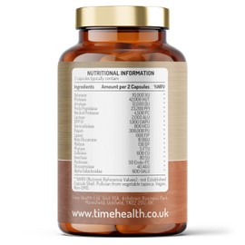 Digestive Enzymes – Comprehensive Food Intolerance Complex – Targets Multiple Intolerances Including Gluten, Lactose & Casein – 120 Capsules – UK Made – Zero Additives (120 Count (Pack of 1))