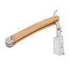 Men Straight Razor Portable Stainless Steel Manual Beard Shaver Trimmer
