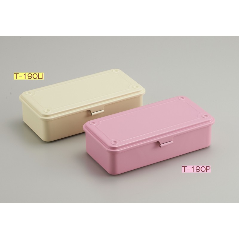 TOYO T-190 Steel Color Trunk Tool Box (Black)