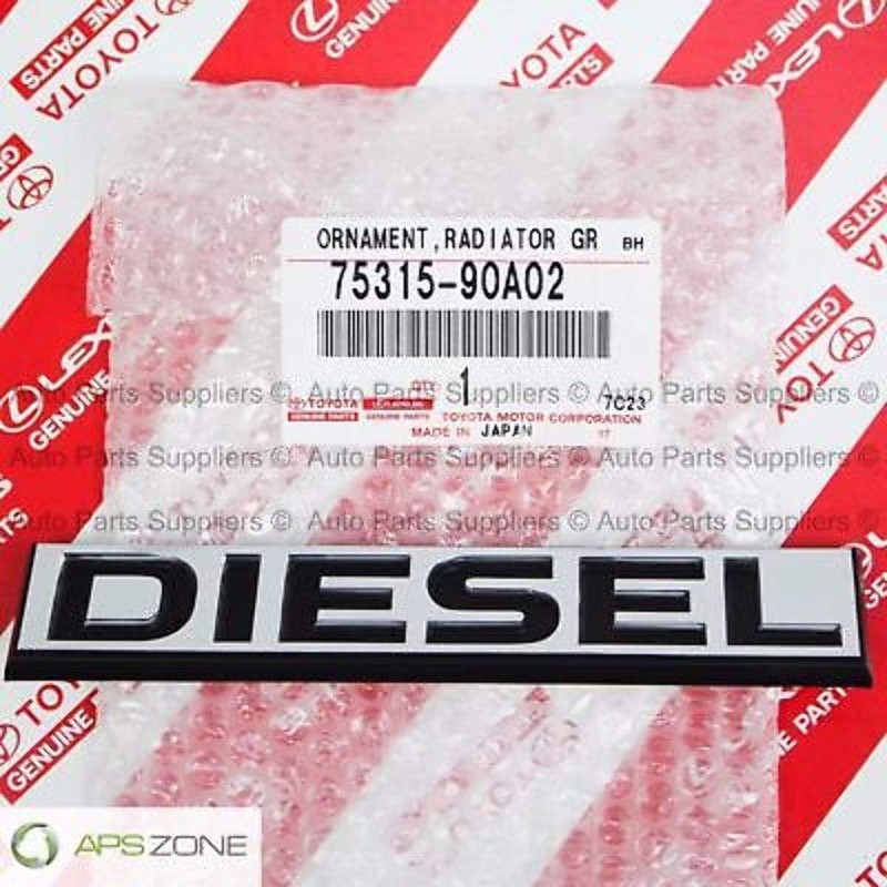 Genuine Toyota Radiator Grille Ornament Land Cruiser VAN Part Number