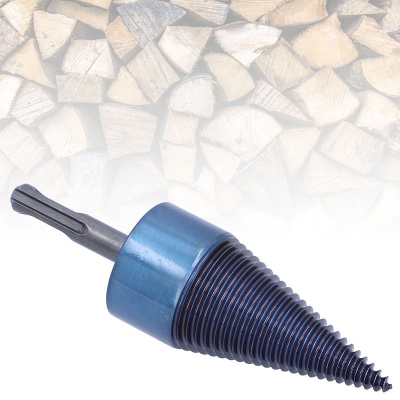 Wood Splitter Drill Bit Blue Plated High Speed Steel 42mm