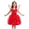 Soyoekbt Fairy Costume for Girls Princess Tutu Dress with Butterfly