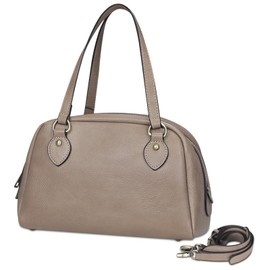 F.ZH Tote Bag, Shoulder Bag, Women's Handbag, Cross-body Mini Tote, Small, Mini Bag with Shoulder Strap, Stylish, Cute, Lightweight, Walking, Shopping, Travel, Commuting to Work, gray