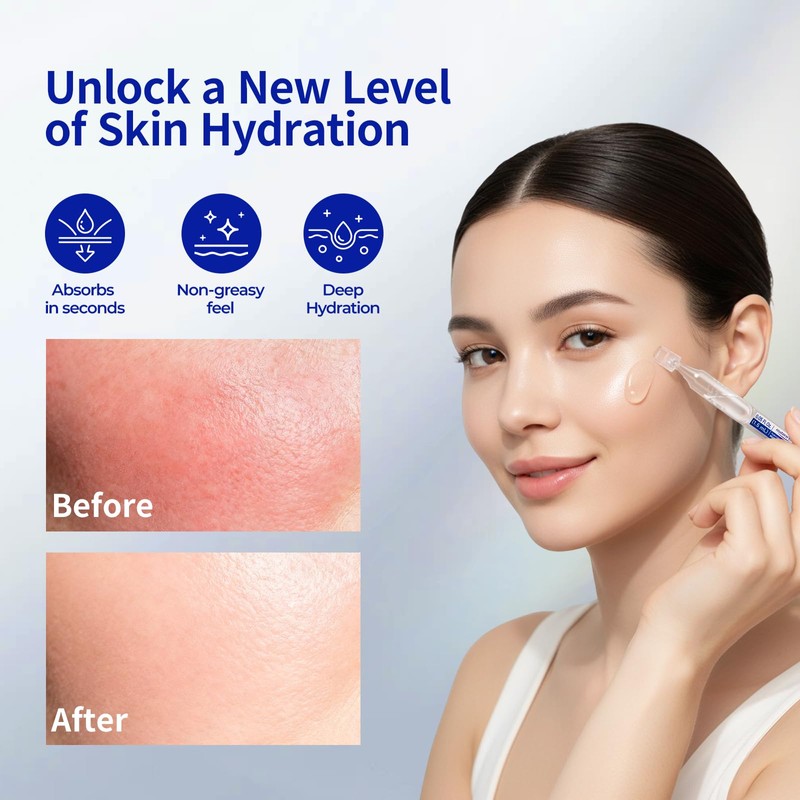 Matern'ella Hyaluronic Acid Serum with Panthenol and 4D Multi-Layer Hydration,