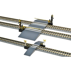TOMYTEC Scene Collection, Scene Accessories, 114-3 Level Crossing C3, Diorama Supplies