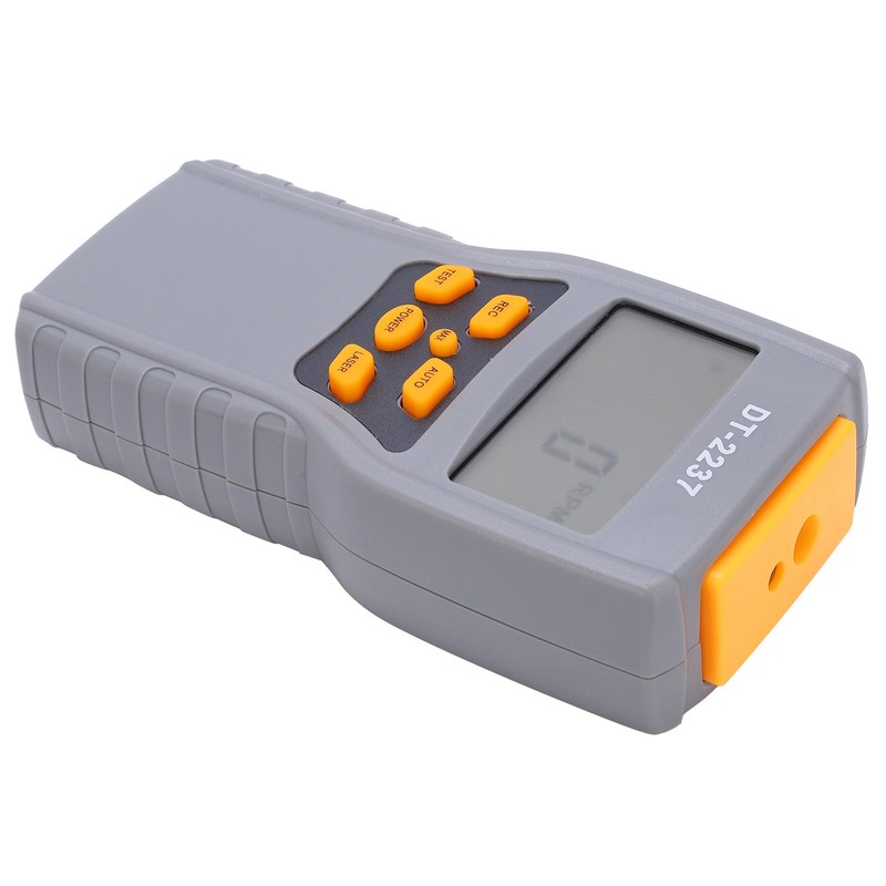 Laser Tachometer 2Gear NonContact LCD Digital Display HighAccuracy Speed Measuring