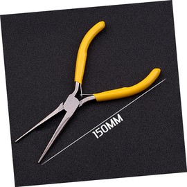 COHEALI 8Pcs Mini Pliers Steel Needle Nose Jewelry Repair Tools with Cushioned Grip for Crafting Wire Work and DIY Projects