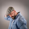 WEROR WEROR-430.1 Men's Flat Cap (M, 56-57, Beige)