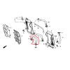 HONDA OEM HONDA RADIATOR WATER COOLANT HOSE CRF250R 2004-2009 CRF250X