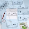 Tshirt Ruler Guide for Vinyl Alignment for 17pcs, Tshirt Ruler