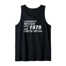 Birthday Gift 1979 Limited Edition Tank Top