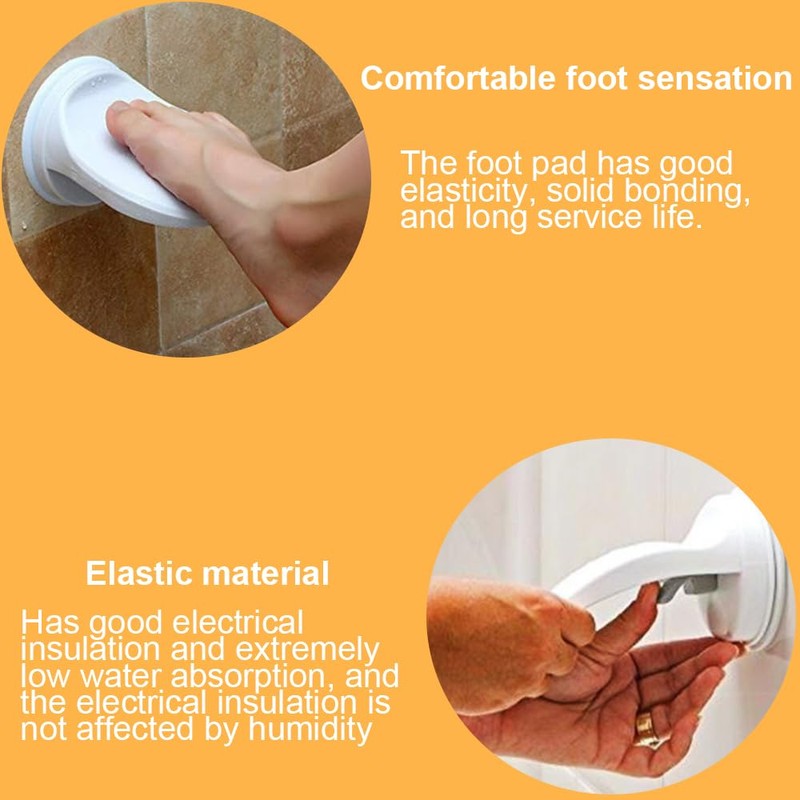 Shower Foot Rest Shower Foot Rest with Suction Cup Bathroom