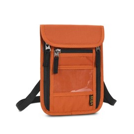 bh life Passport Case, Security Pouch, Security Bag, Passport Cover, Neck Loop, Skimming Prevention, Overseas Travel, Pickpocketing, Bag, Passport Holder, Case, Pouch, Multi-functional, Anti-theft,