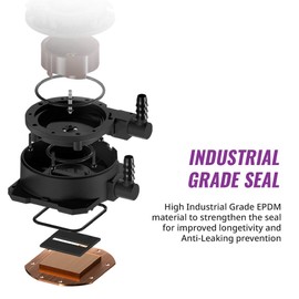 Cooler Master MasterLiquid ML240L V2 ARGB Simple Water Cooling CPU Cooler 10.9 x 4.7 x 1.1 Inches 277 x 119.6 x 27.2 mm Liquid-Cooling-System-Cpu Cooler