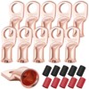 XHF 10PCS 1/0 AWG-1/2 Heavy Duty Battery Lugs with 3:1