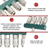 Compressed Air Distributor, 4-Way Quick Connection Couplings, 1/4 Inch NPT