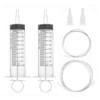 Syringe 100 ml with Hose Liquid Syringe for Laboratory, Industry,
