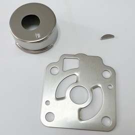 Forestity Compatible with 3C8-87322-3 Water Pump Impeller Repair Kit Replacement for Tohatsu M40D M50D, 3C8-87322-0 Boat Motor for Outboard Engine 2-Stroke 3C8873220 3C8873223