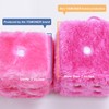 YGMONER Pink Fuzzy Dice for Car Rear View Mirror, Pair