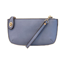 Joy Susan Women's Fashion Purse Mini Crossbody Wristlet Clutch Handbag - Chambray