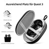 ZOZOVR Hard Carrying Case for Meta Quest 3, Compatible with