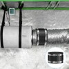 CLIUNT Flexible Rubber Sleeve 100 mm, Flexible Rubber Coupling, Flexible