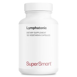 Supersmart Supersmart - Lymphatonic 40mg per Day - Lymphatic Drainage Supplement - Melilotus Officinalis | Non-GMO & Gluten Free - 120 Vegetarian Capsules