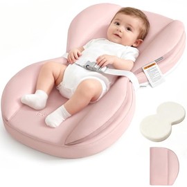 Cambiador de pañales para bebé con impermeable y fácil de limpiar, plegable antideslizante de PU, cinturón de seguridad ajustable, cambiador de pañales para cómoda, mesa cambiadora, 71 cm x 40.6 cm