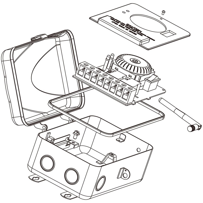 BN-LINK Pool Timer, Outdoor WiFi Timer Switch for Water Heater,