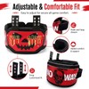 RoundFunny Football Rib Protector for Adult Mens Youth, Guard, Adjustable