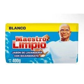 MAESTRO LIMPIO 6 Pack  MAESTRO LIMPIO JABON DE LAVANDERÍA EN BARRA 400G STAIN REMOVER SOAP