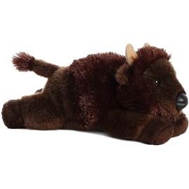 Aurora® Adorable Mini Flopsie™ Plains™ Stuffed Animal - Playful Ease - Timeless Companions - Brown 8 Inches