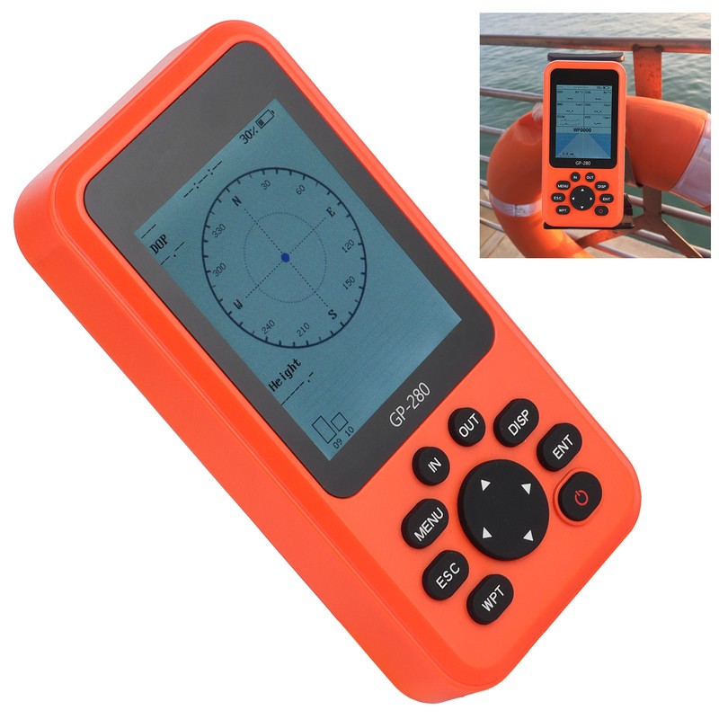 2.8in Handheld GPS Navigator High Sensitivity with MultiFunction Display Screen