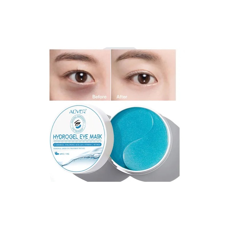 Parches Para Ojos Bolsas Ojeras Hidrata Humecta Antiarrugas