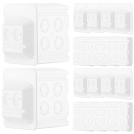 Healvian 20pcs Multi Grids Mixing Platter,Dentals Oral Cup Stirring Well,Convenient Mixing Cup,Disposable Dappen Dish,Dentals Disposable Mixing Bowl,Lab Supplies