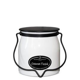 Milkhouse Candles 16 Ounce Jar Candle, Cinnamon Fireside