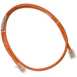 C2G 24494 Cat5e Crossover Cable - Non-Booted Unshielded Network Patch Cable, Orange (3 Feet, 0.91 Meters)