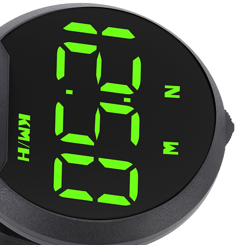 GPS HUD Speed Direction Driving Distance Overspeed Alarm Multifunctional Universal