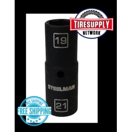 ASCOT 2708 ASCOT 1/2" Drive (19mm x 21mm) Deep Extra Thin Wall Flip Socket