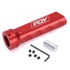 PQY Aluminum Handbrake Cover Hand Brake Sleeve Handle Protector Universal