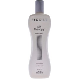 Silk Therapy Conditioner by Biosilk – 12 oz Unisex Hair Conditioner