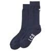 Coq Sportif Women's Socks, Regular Length, Vertical Line, Sporty, Antibacterial,