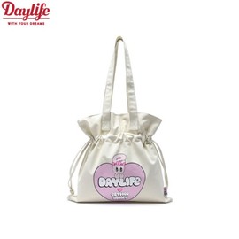 DAY LIFE ESTHER BUNNY Big Heart Lucky Eco Bag 1ea, Color:Purple